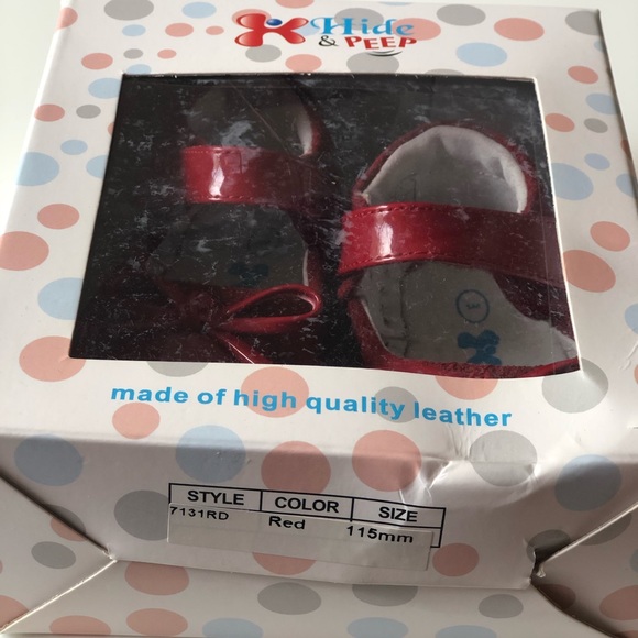 Leather baby girl walking shoes all for $55 - Picture 11 of 12